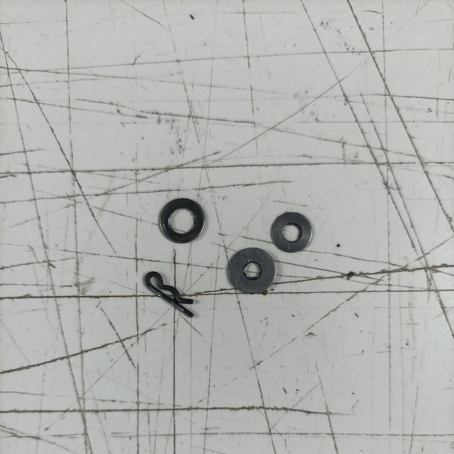 MOTOSEGA OLEOMAC OM 251 FERMO RONDELLA LEVA ACCELERATORE CAVO ricambi usati