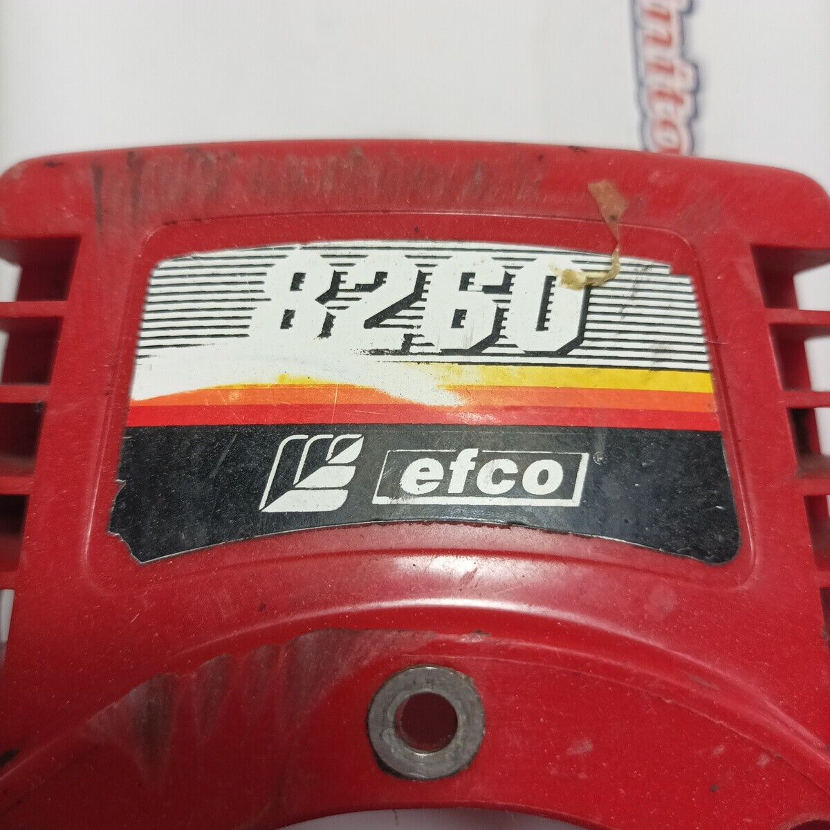 MARMITTA SILENZIATORE per decespugliatore EMAK EFCO 8260 Oleomac ricambio usato