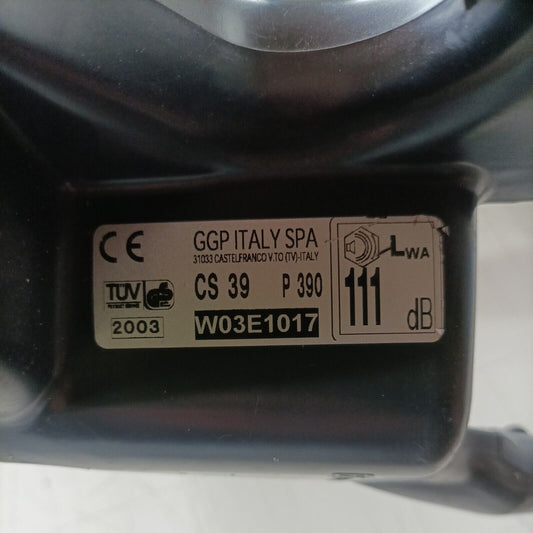 PROTEZIONE blocco catena PER MOTOSEGA CASTEL GARDEN CS 39 ALPINA P390 usato