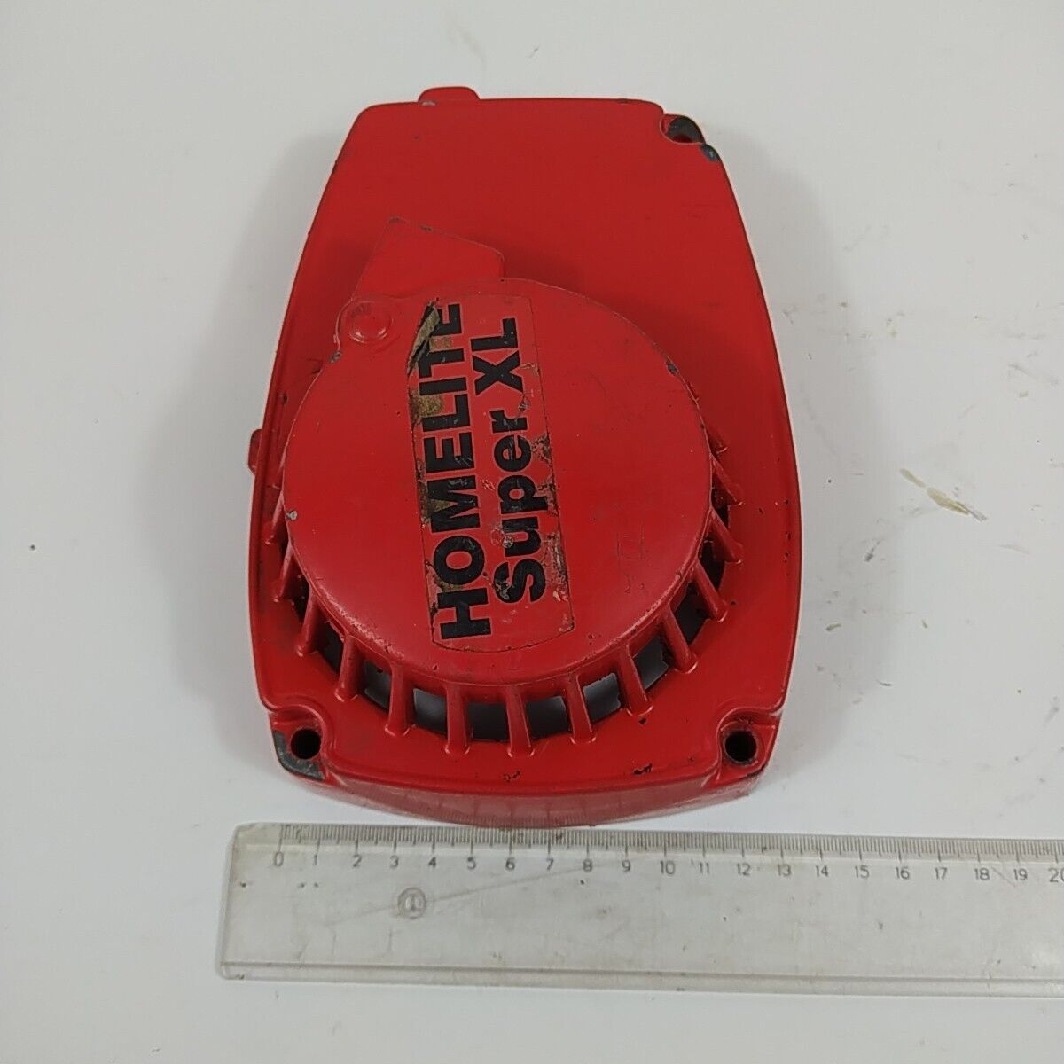 COPERCHIO E PULEGGIA avviamento PER MOTOSEGA HOMELITE SUPER XL ricambi usati