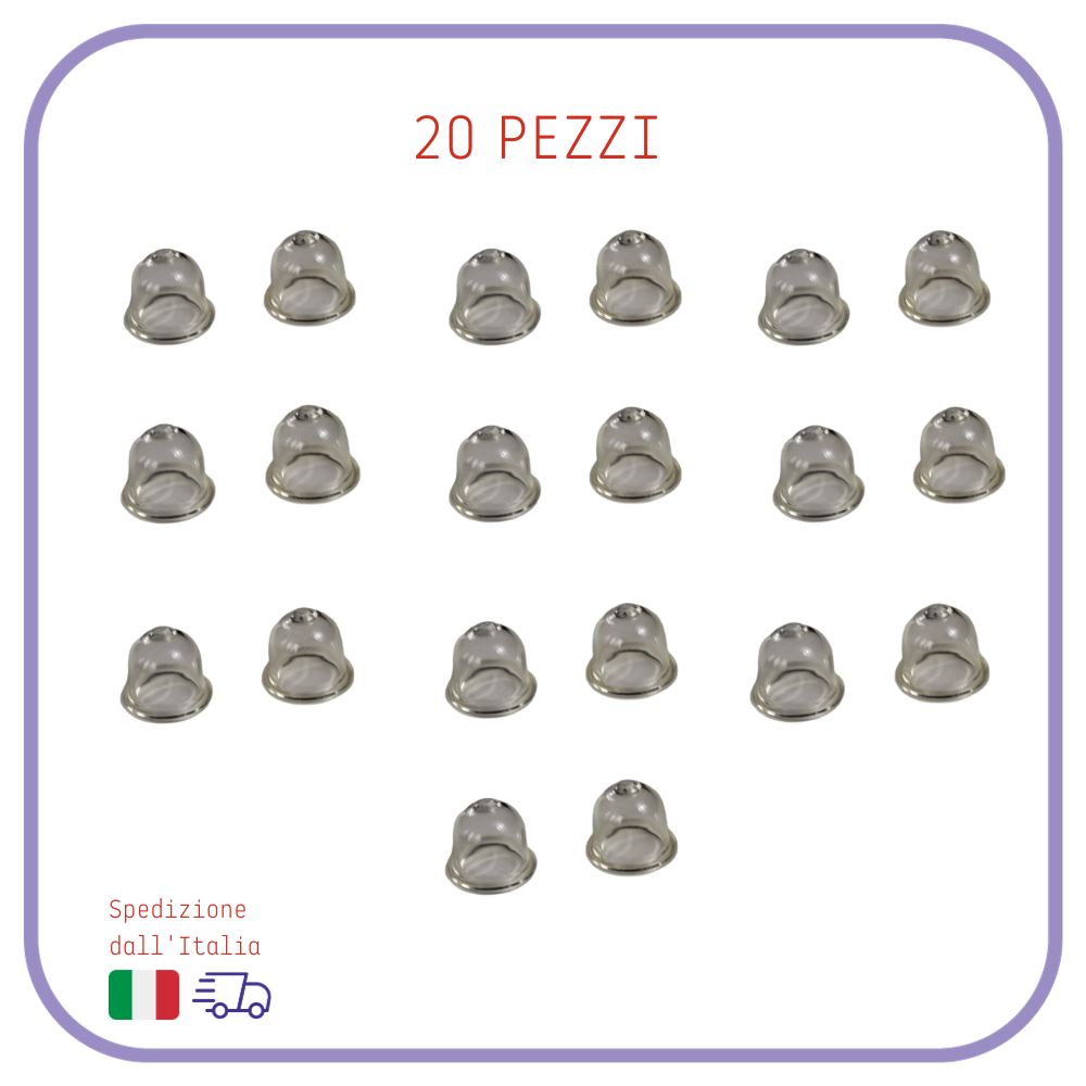 PRIMER POMPETTA carburante benzina CARBURATORE walbro ricambio DECESPUGLIATORE