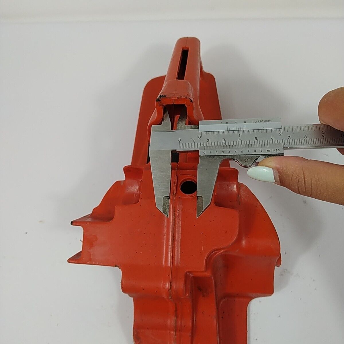 Ricambio usato per motosega DOLMAR 116 si IMPUGNATURA GAS e SERBATOIO CARBURANTE