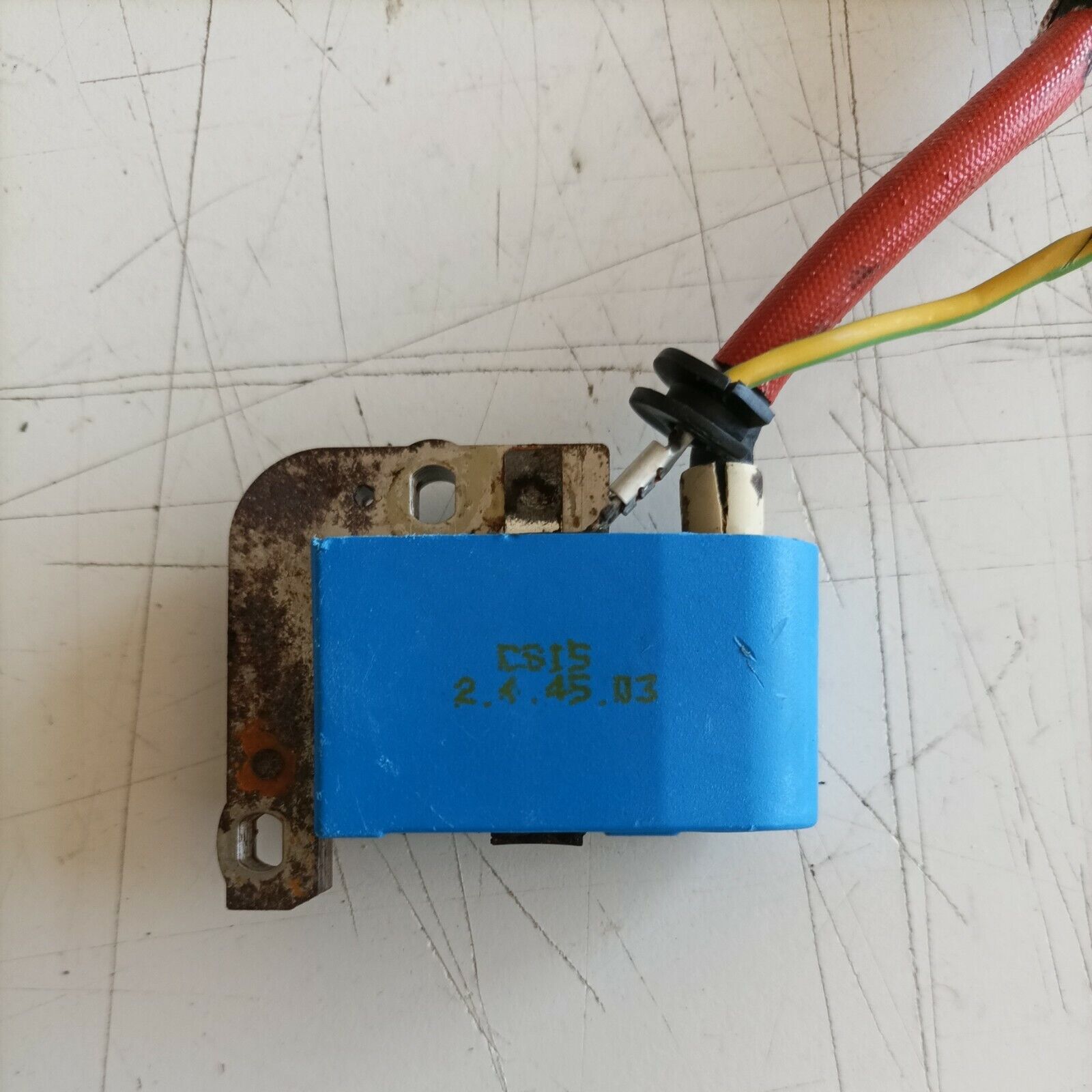 BOBINA E VOLANO MAGNETICO avviamento PER MOTOSEGA PAPILLON RANGER 41 usato