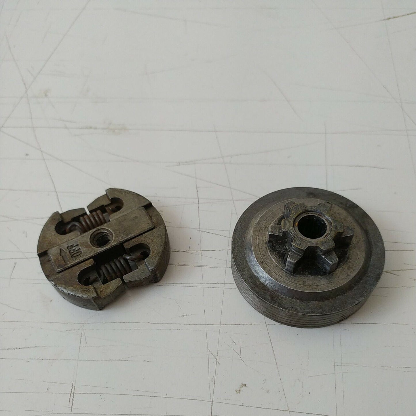 KIT CAMPANA FRIZIONE 3 OTTAVI MOTOSEGA 25 CC 2500 POTATURA CINESE ricambi usati
