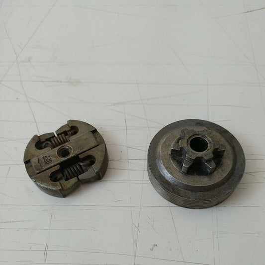 KIT CAMPANA FRIZIONE 3 OTTAVI MOTOSEGA 25 CC 2500 POTATURA CINESE ricambi usati