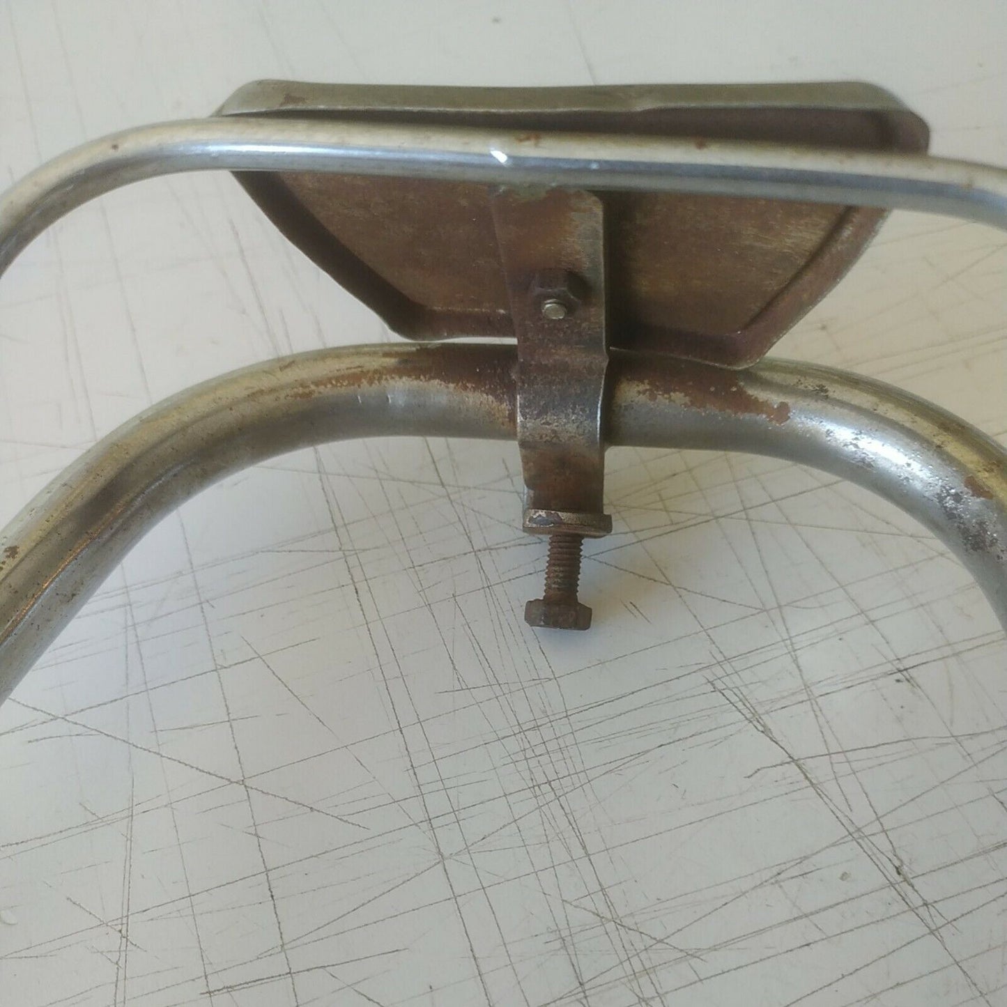 PARAURTI CROMATO PARAFANGO anteriore VESPA 50 90 125 ricambi usati