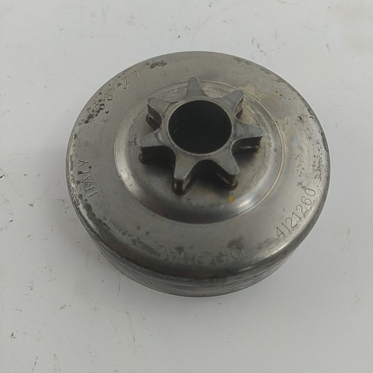 ricambio TAMBURO CAMPANA FRIZIONE 3/8 z 7 motosega ALPINA PROF 70 usati