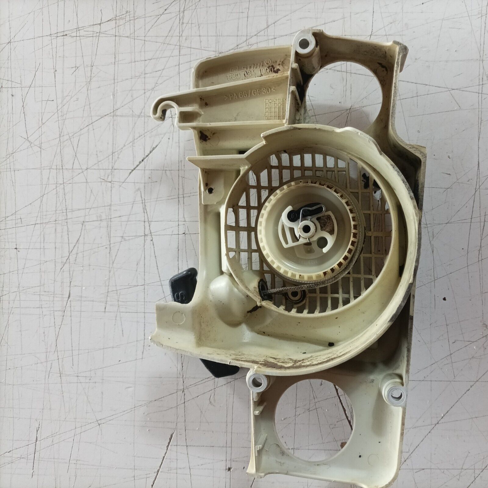 COPERCHIO avviamento AUTOAVVOLGENTE PER MOTOSEGA STIHL 018/MS 170 180 017 usato