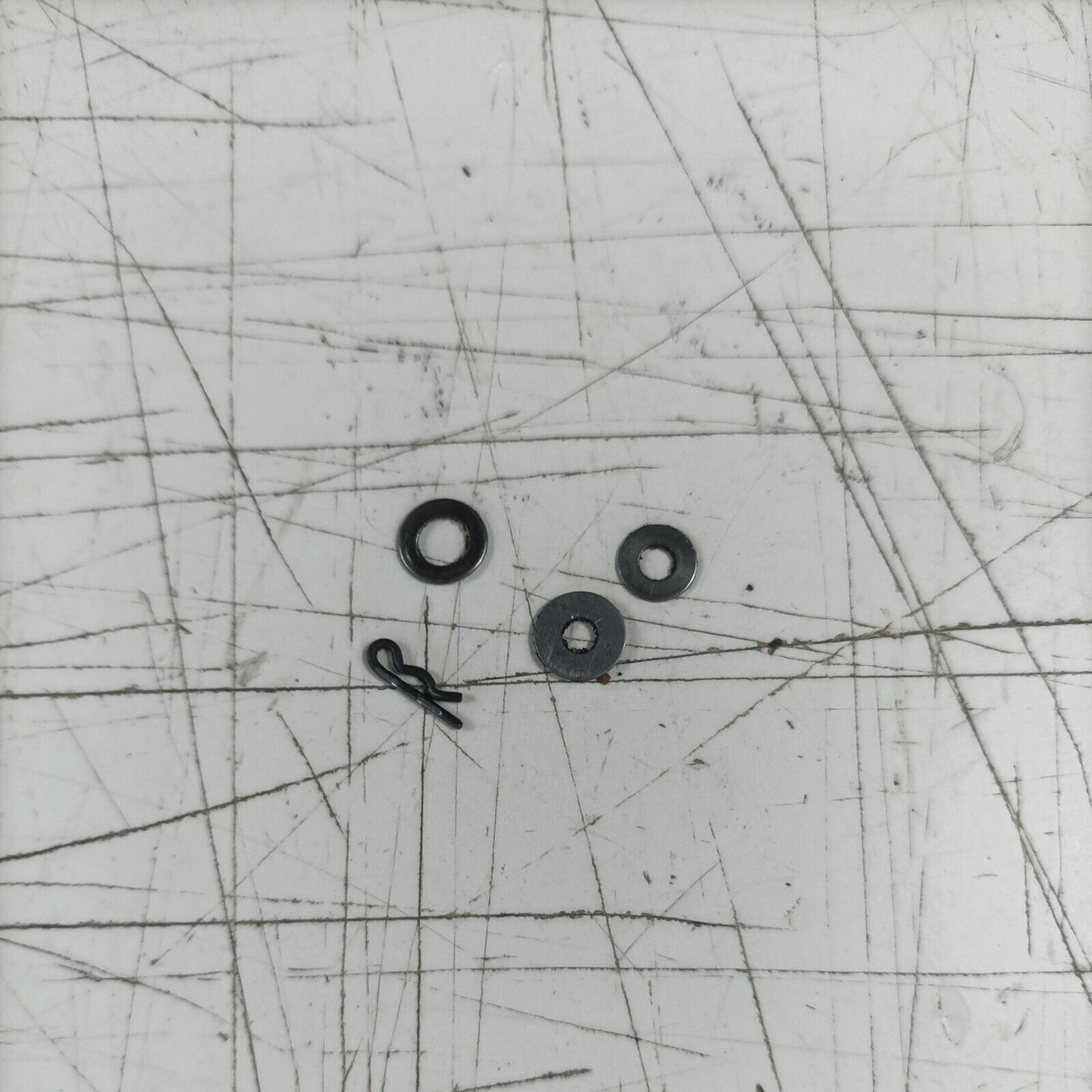 MOTOSEGA OLEOMAC OM 251 FERMO RONDELLA LEVA ACCELERATORE CAVO ricambi usati