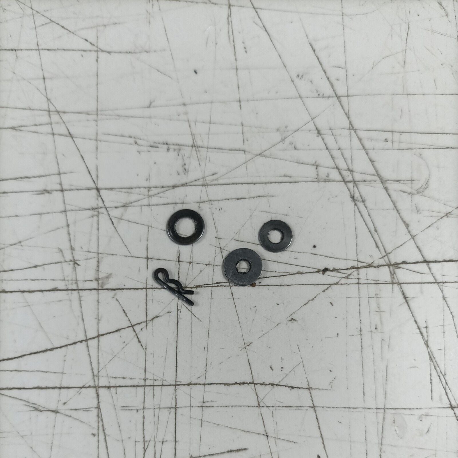 MOTOSEGA OLEOMAC OM 251 FERMO RONDELLA LEVA ACCELERATORE CAVO ricambi usati