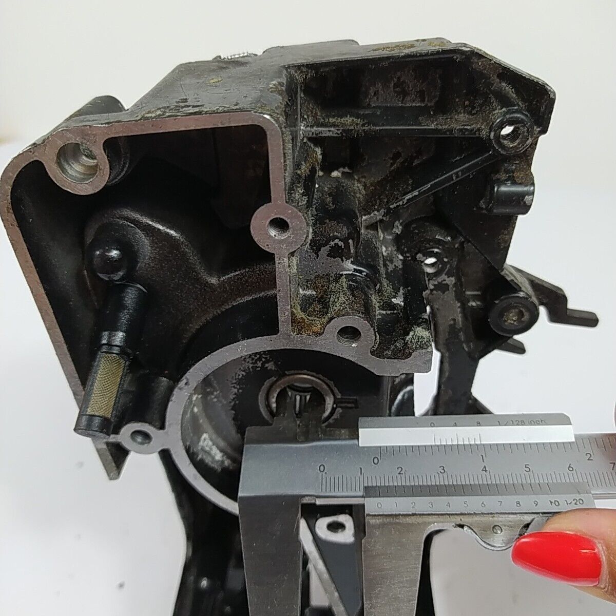 carter basamento motore MOTOSEGA McCULLOCH CALIFORNIA 90 STYLE ricambi usati