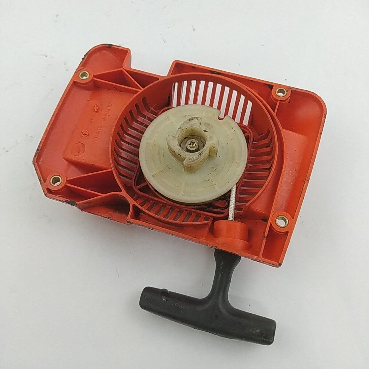 motosega CASTOR ALPINA 450 ricambio COPERCHIO di AVVIAMENTO trascinatore Usato