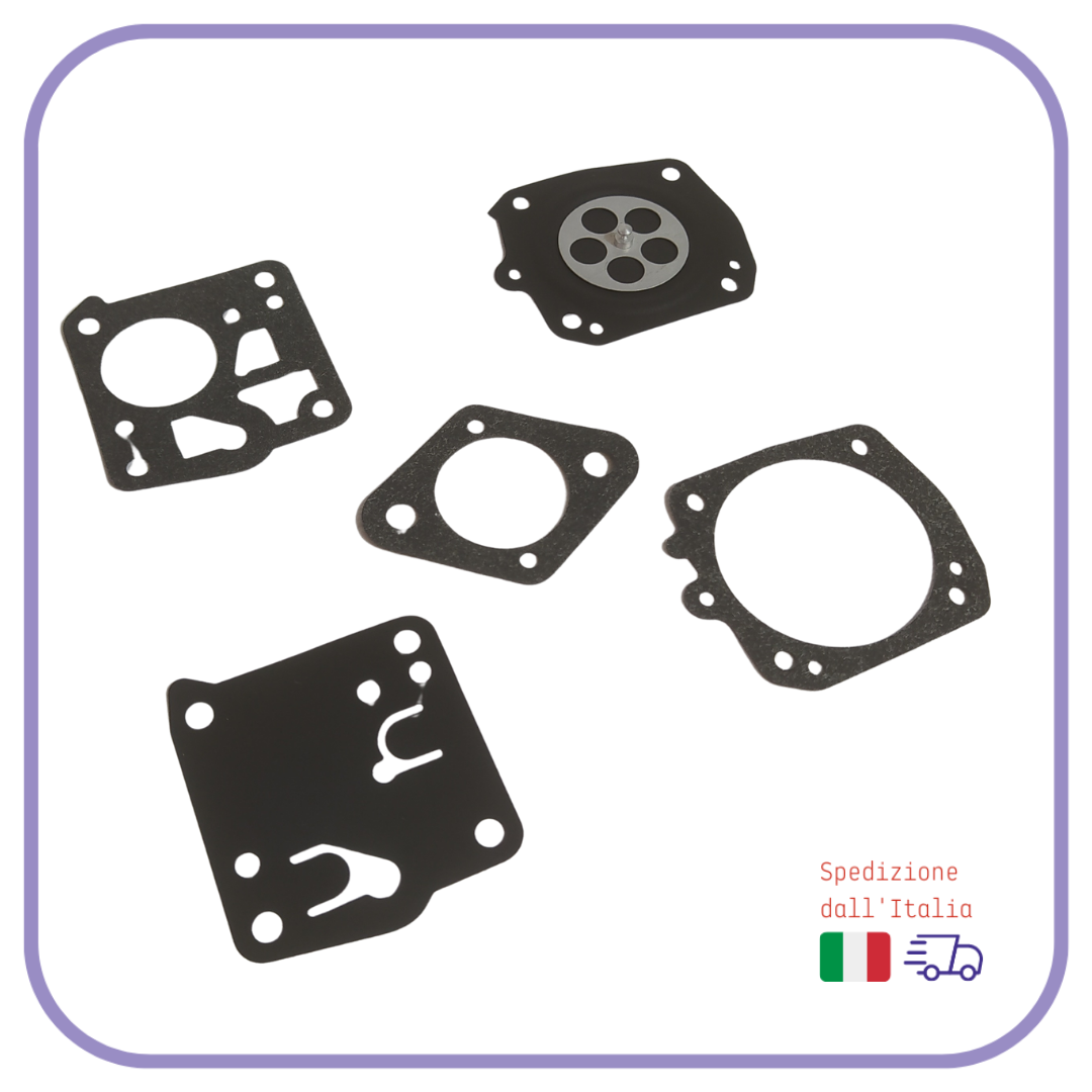 KIT MEMBRANE e guarnizione per carburatore TILLOTSON HS motosega HUSQVARNA STIHL