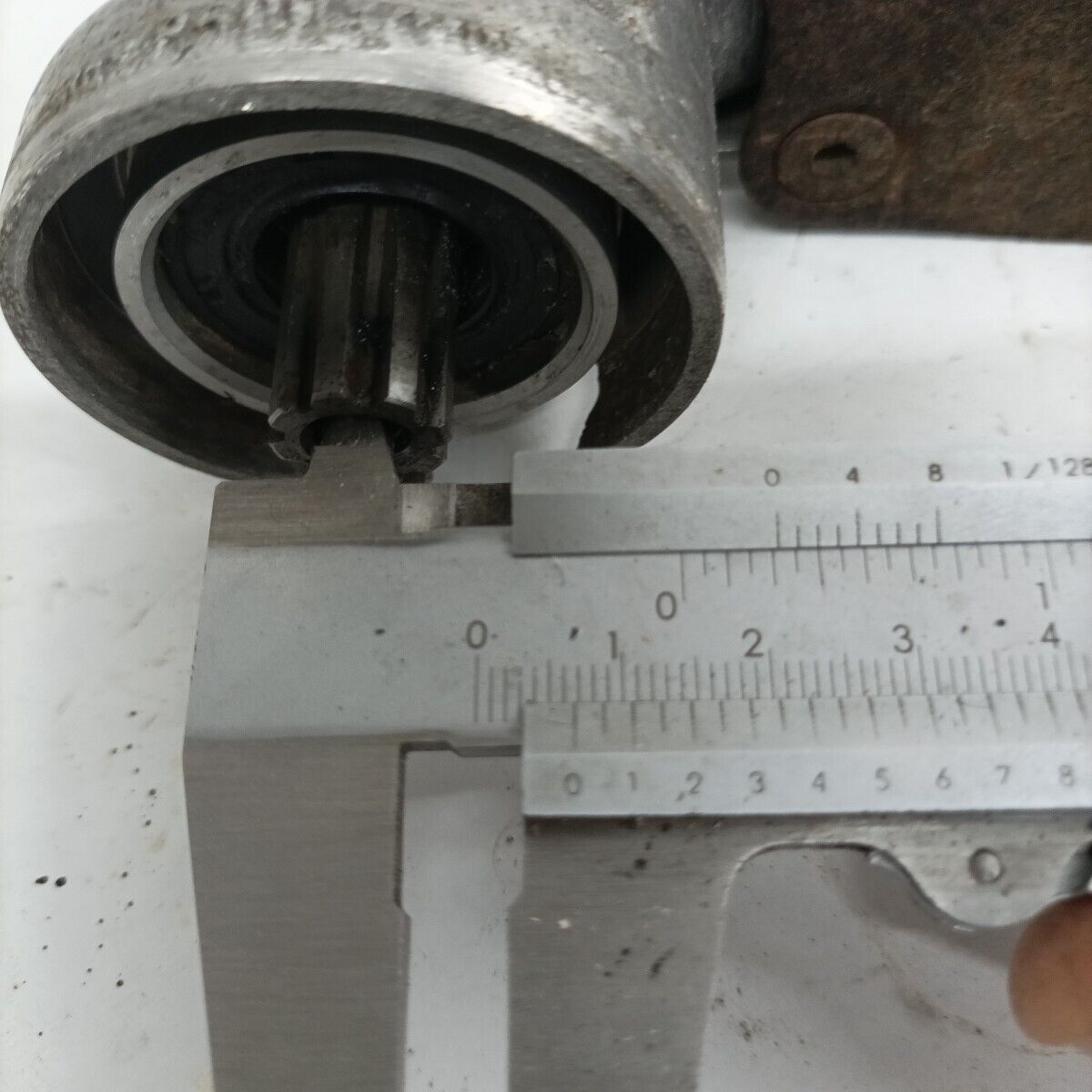 Ricambio TESTINA COPPIA CONICA 7 DENTI usato decespugliatore EMAK OLEO MAC 750