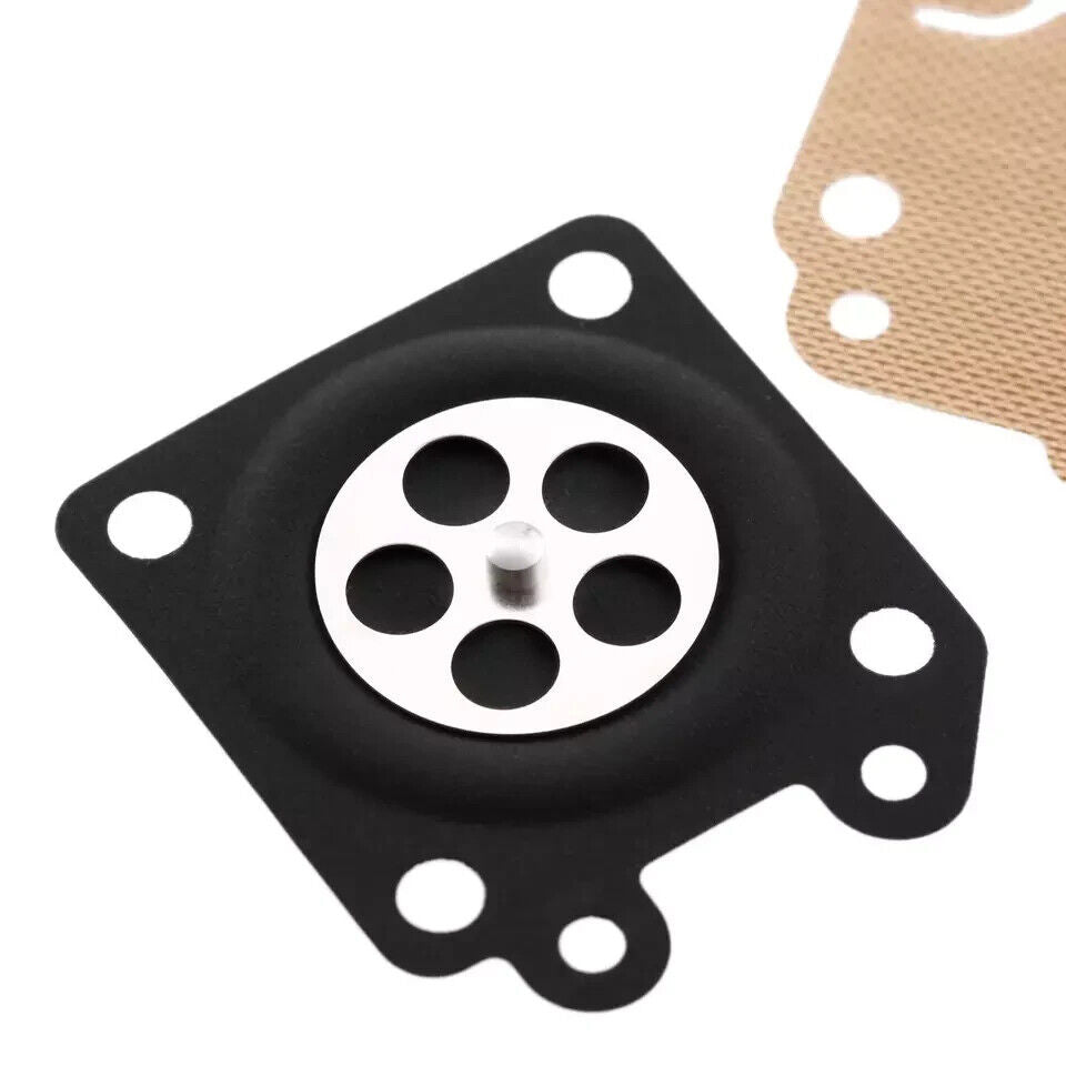 KIT RIPARAZIONI SOSTITUZ MEMBRANE CARBURATORE WALBRO DECESPUGLIATORE TAGLIASIEPE