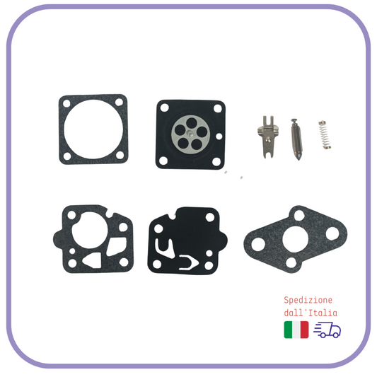 KIT MEMBRANE e guarnizione per carburatore KAWASAKI POULAN SHINDAIWA