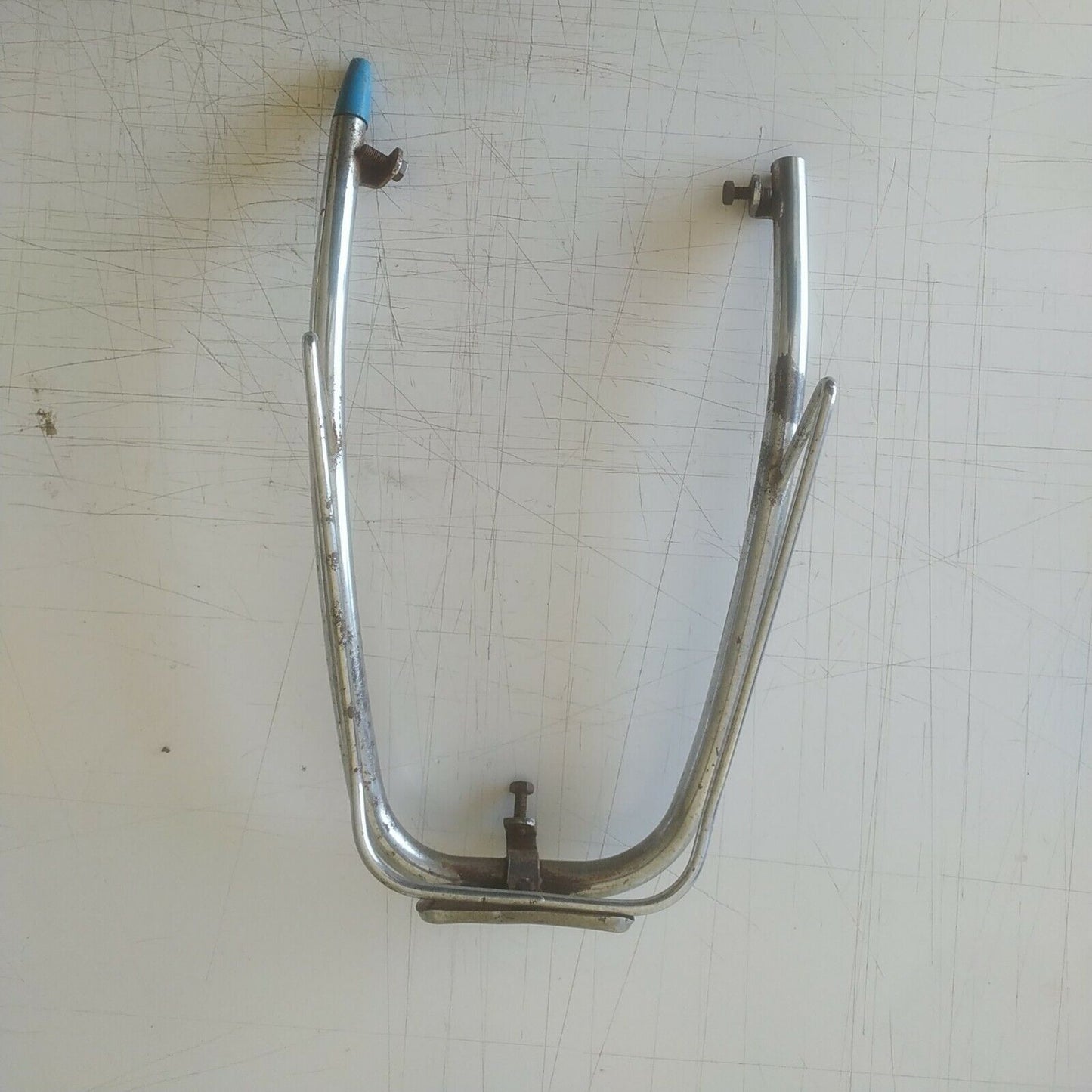 PARAURTI CROMATO PARAFANGO anteriore VESPA 50 90 125 ricambi usati