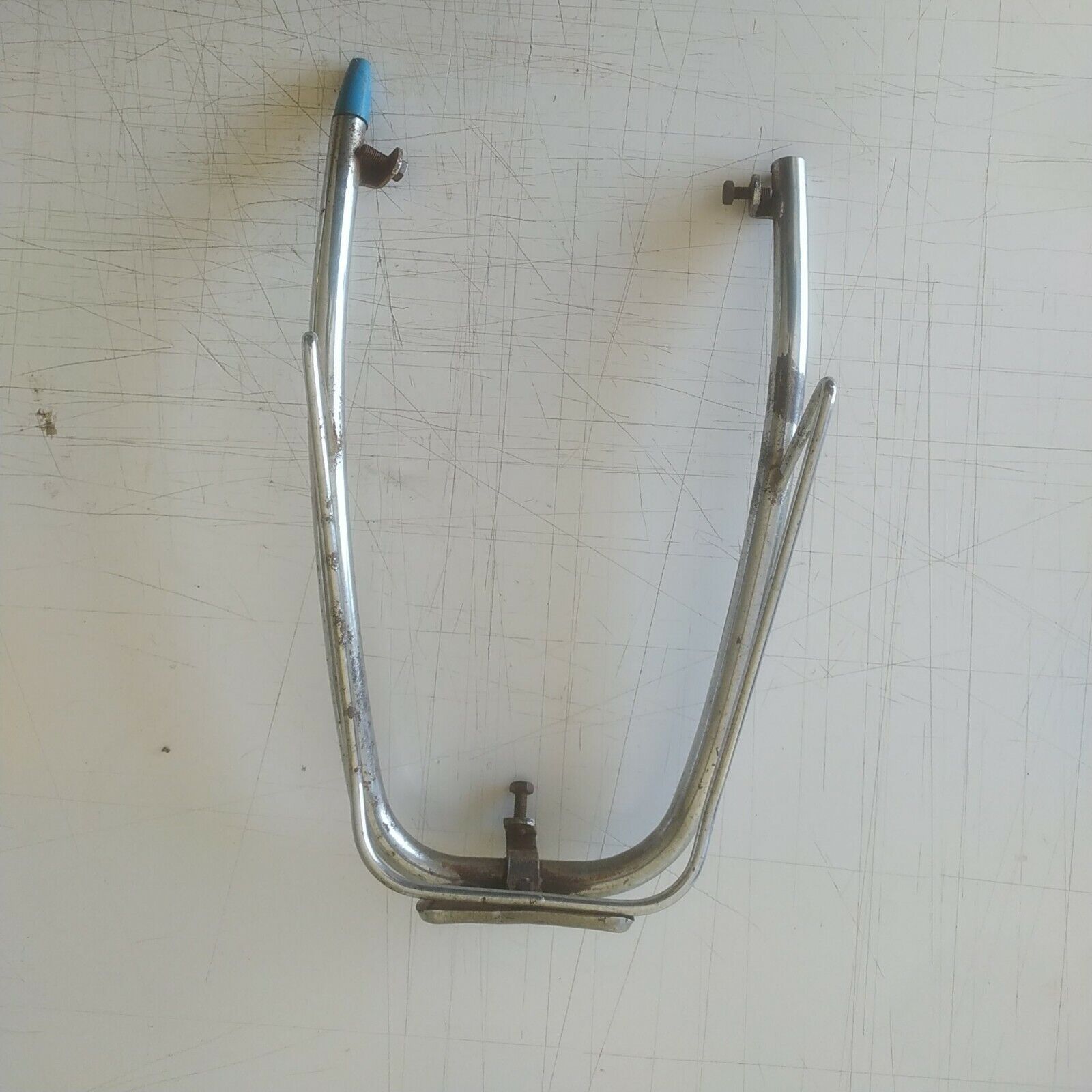 PARAURTI CROMATO PARAFANGO anteriore VESPA 50 90 125 ricambi usati