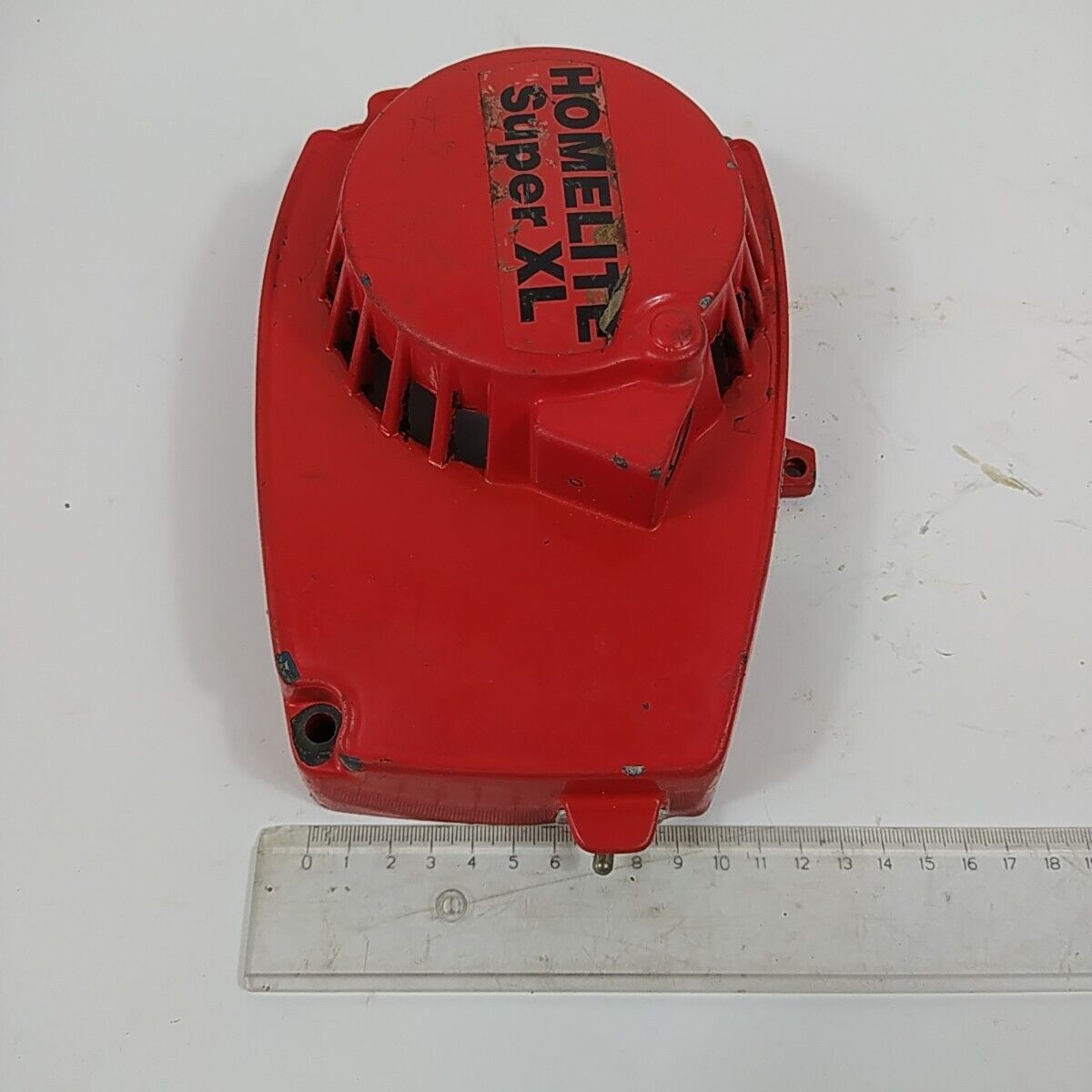 COPERCHIO E PULEGGIA avviamento PER MOTOSEGA HOMELITE SUPER XL ricambi usati