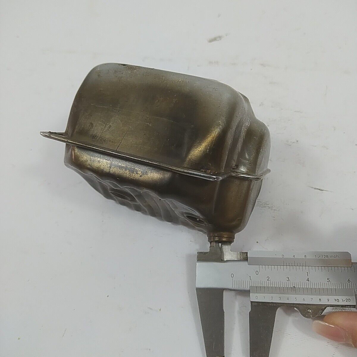 MARMITTA SILENZIATORE TERMINALE DI SCARICO per motosega CASTOR CP 700 usato