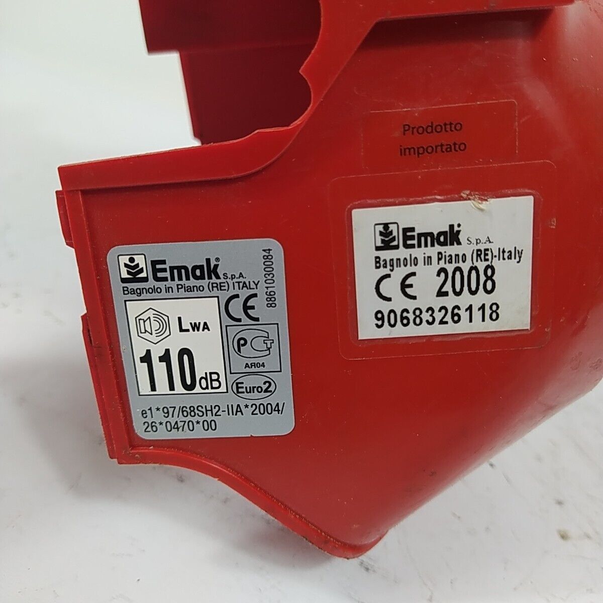 COPERCHIO MOTORE per decespugliatore EMAK OLEO-MAC EFCO 2500 S ricambi usati