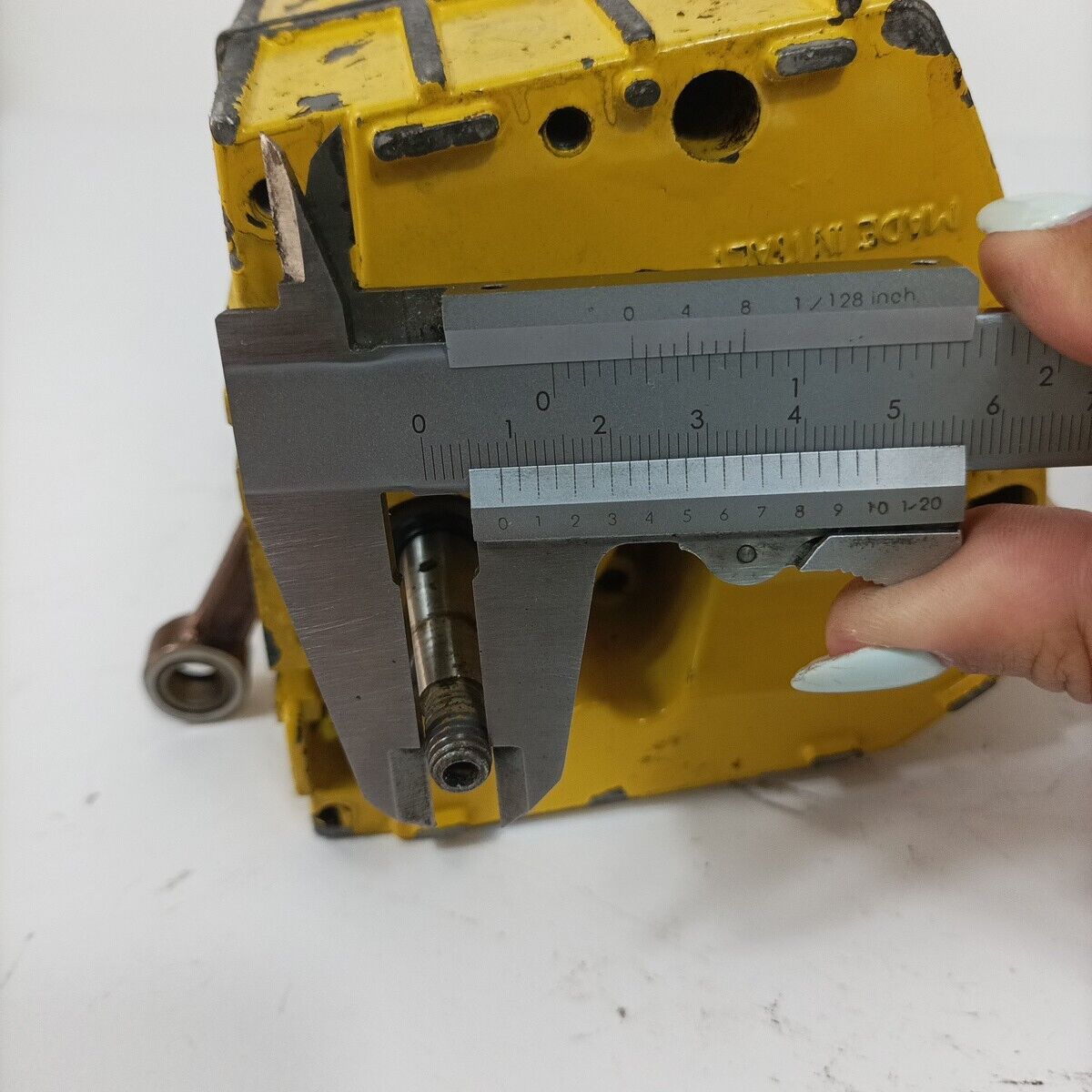 CARTER basamento e albero motore PER MOTOSEGA ALPINA CASTOR 41 45 ricambi usati