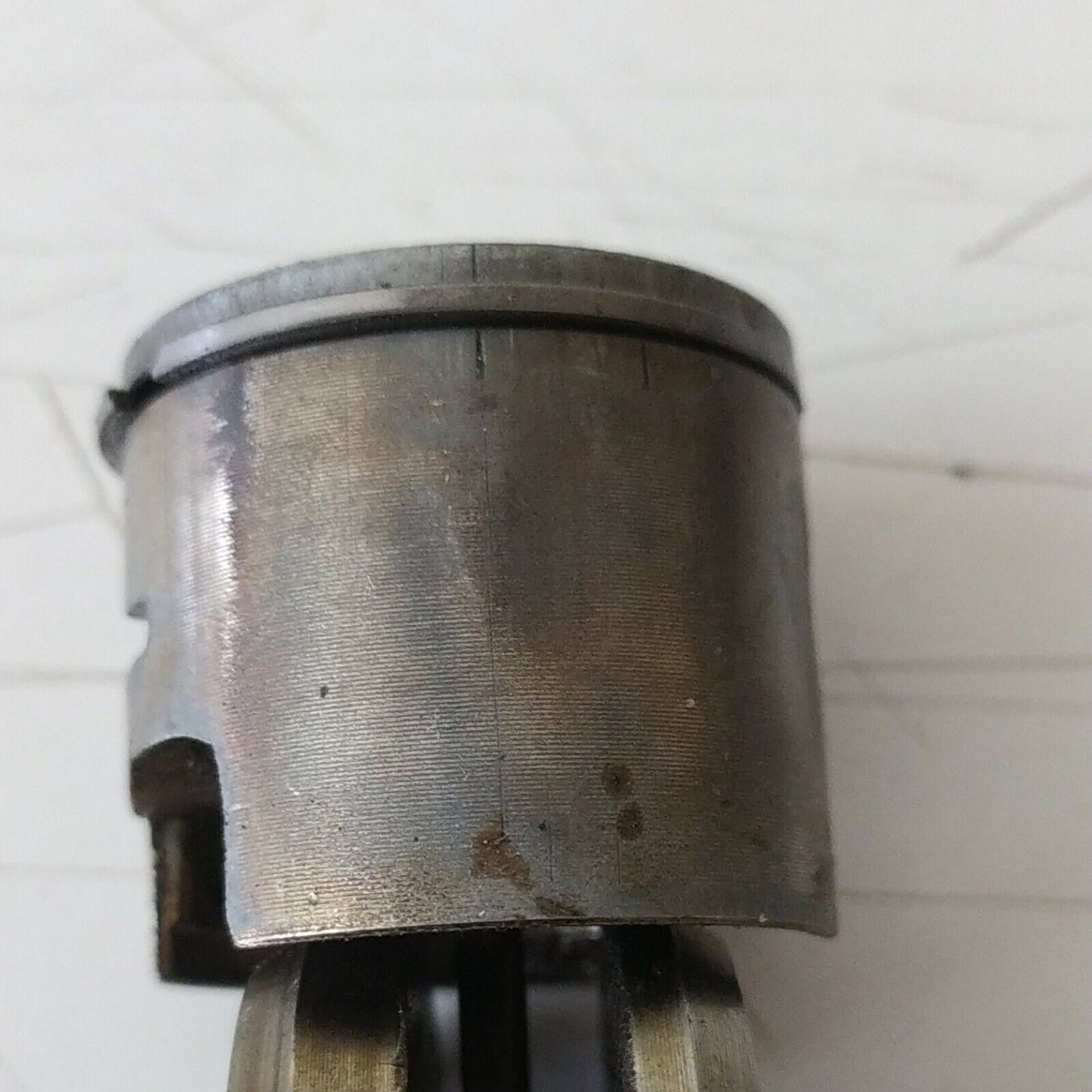 CILINDRO E PISTONE PER MOTOSEGA ALPINA CASTOR CASTELGARDEN GGP PR270 Ø34 usato