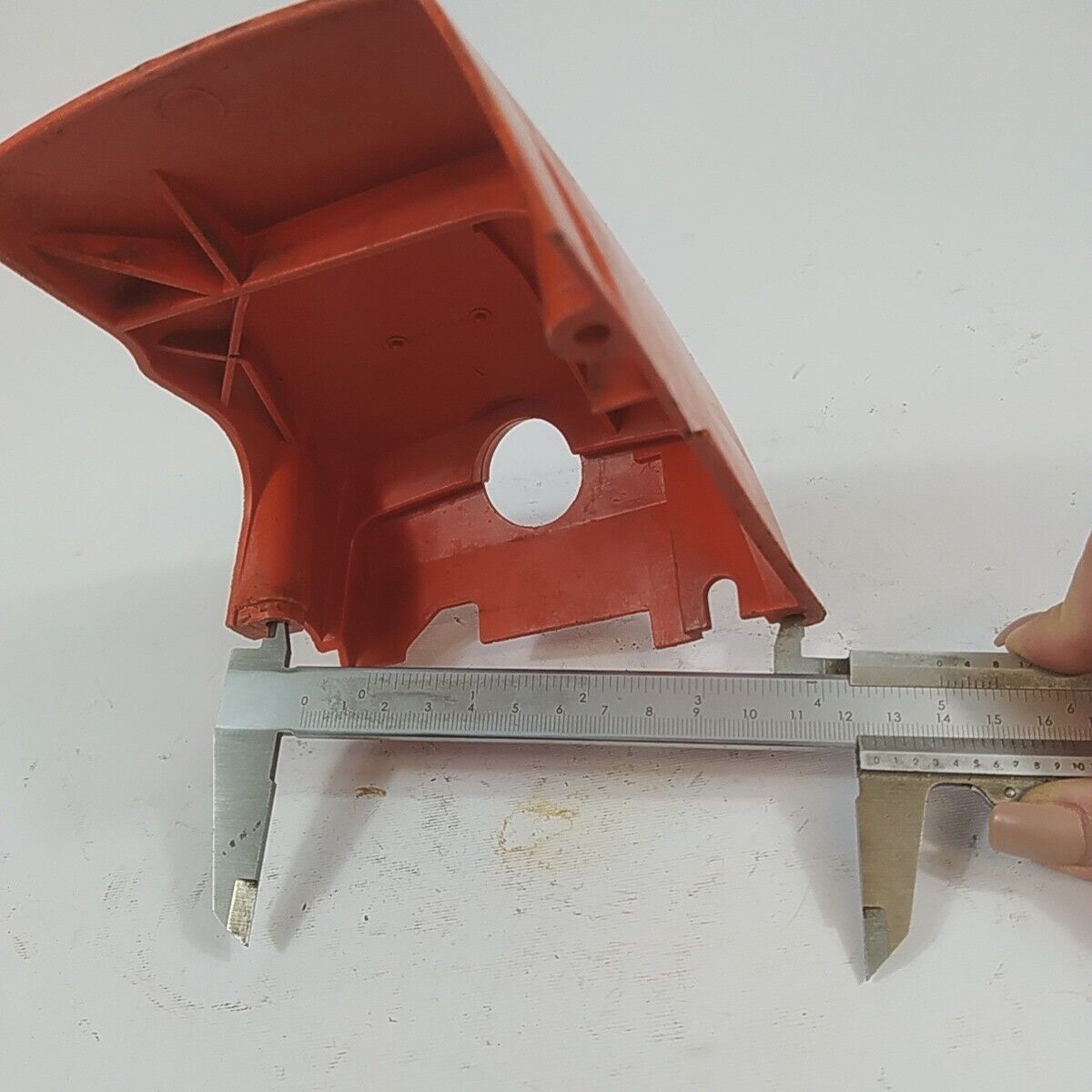 Ricambio per motosega CASTOR ALPINA 450 COPERCHIO MOTORE copri cilindro usato