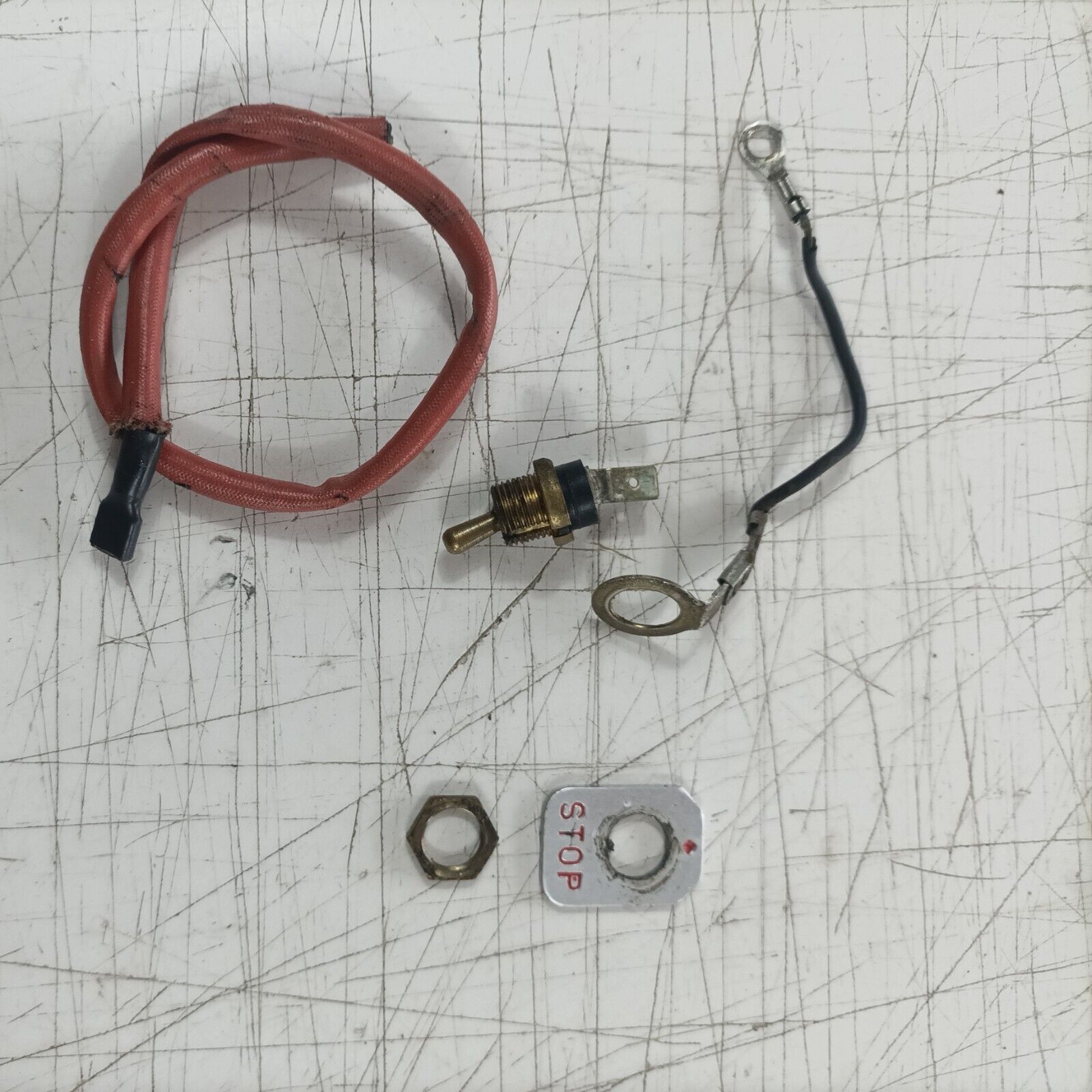ricambio usato INTERRUTTORE ON OFF START ACCENSIONE PER MOTOSEGA ALPINA PROF 45
