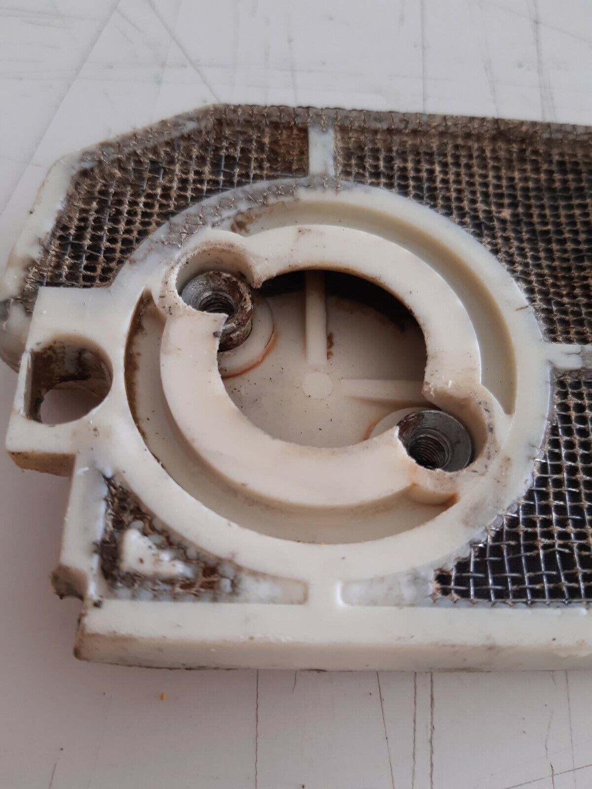 MOTOSEGA PARTNER R421 scatola FILTRO ARIA COMPLETA ricambi usati