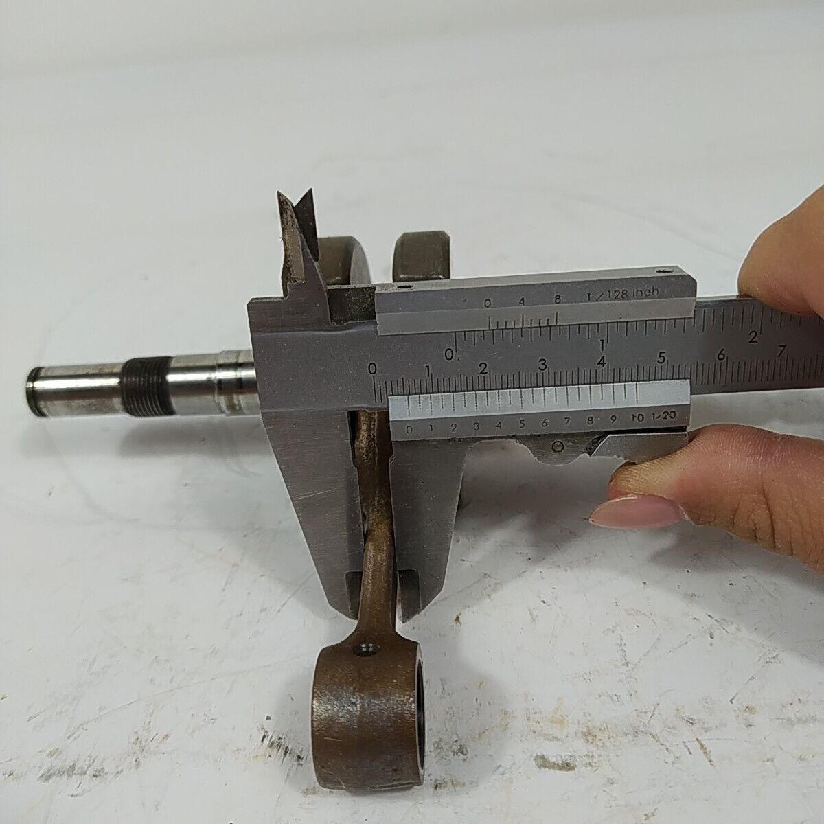 ALBERO MOTORE originale COMPLETO PER MOTOSEGA OPEM SUPER 157 ricambi usati
