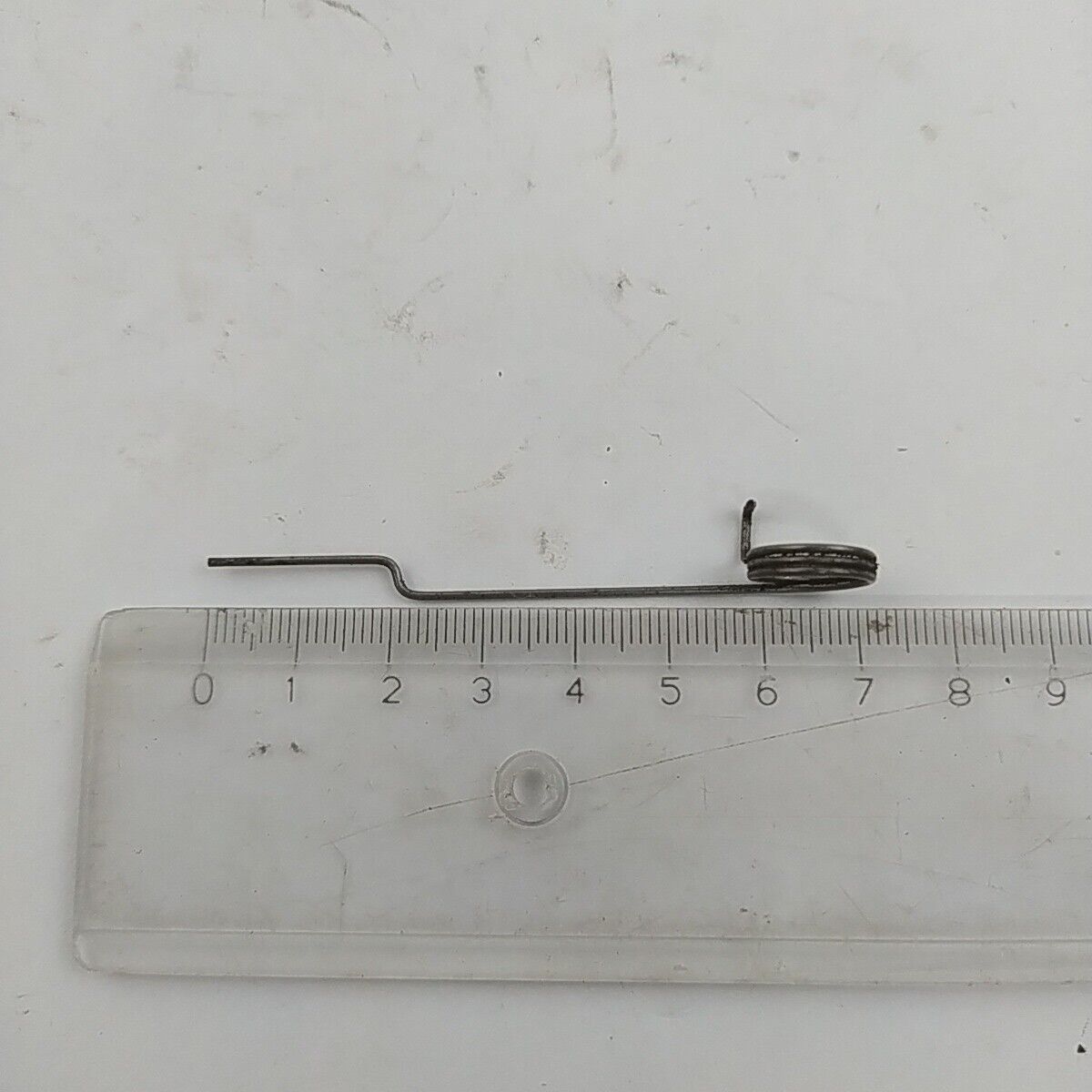 ricambio MOLLA COMANDO ACCELERATORE gas usato per motosega STIHL 038 AV Super