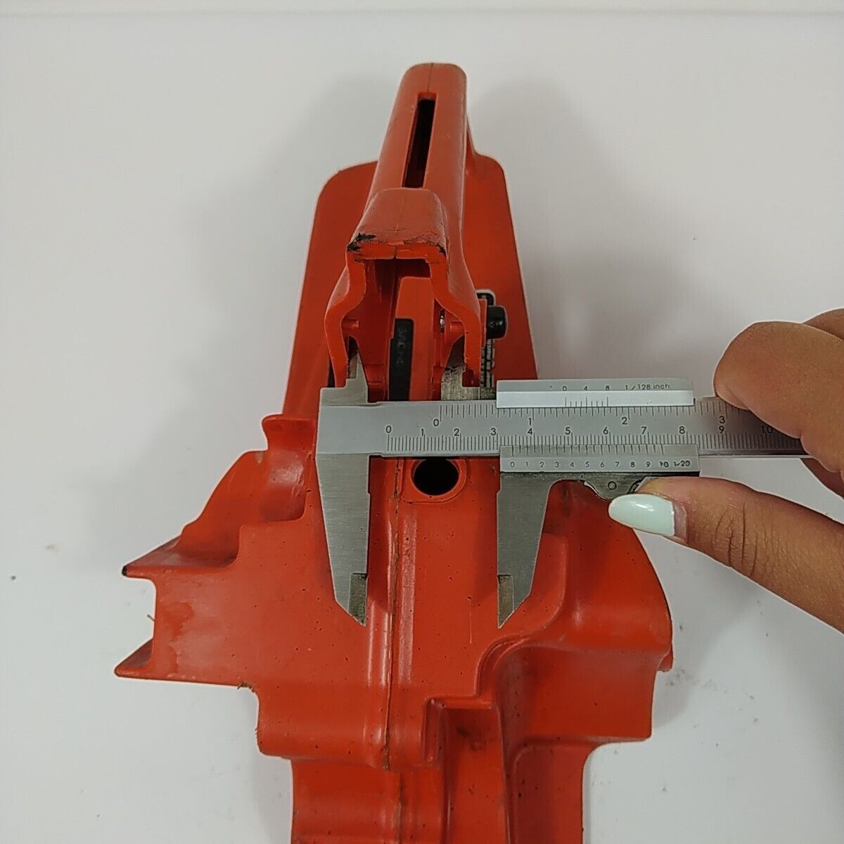 Ricambio usato per motosega DOLMAR 116 si IMPUGNATURA GAS e SERBATOIO CARBURANTE