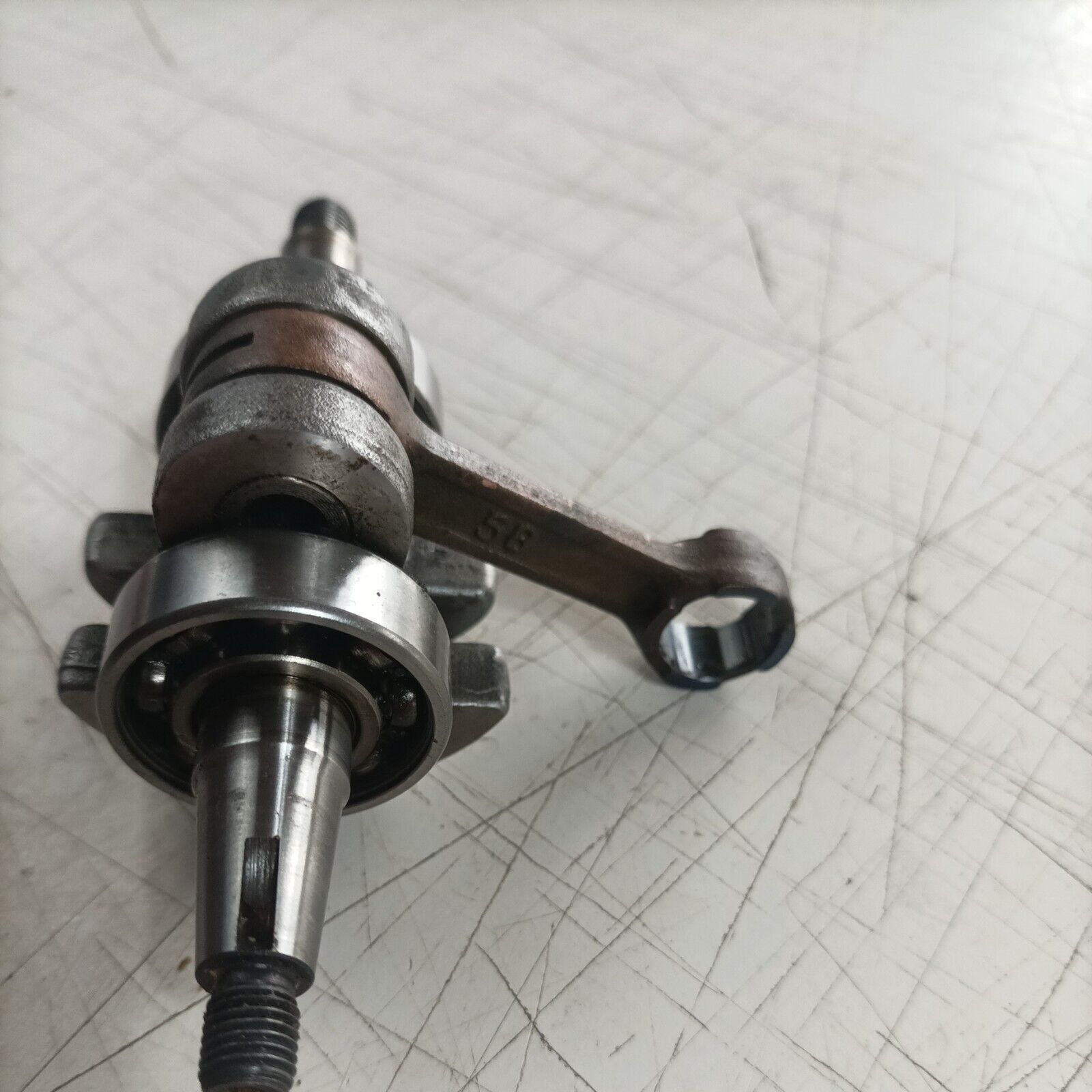 albero motore originale 58 G PER MOTOSEGA AMA NBG 50.20 ricambi usati