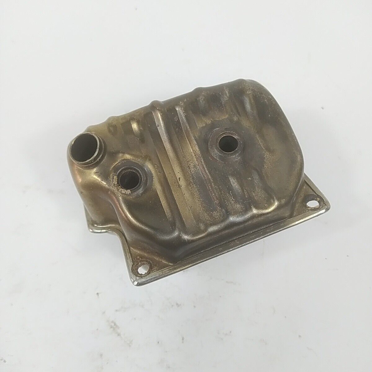 MARMITTA SILENZIATORE TERMINALE DI SCARICO per motosega CASTOR CP 700 usato