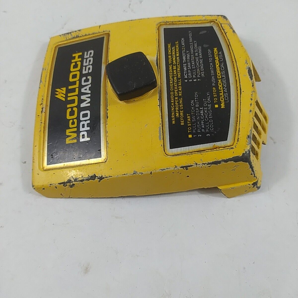 Ricambi COPERCHIO COPRÌ FILTRO ARIA PER MOTOSEGA MCCULLOCH PRO MAC 555 usati