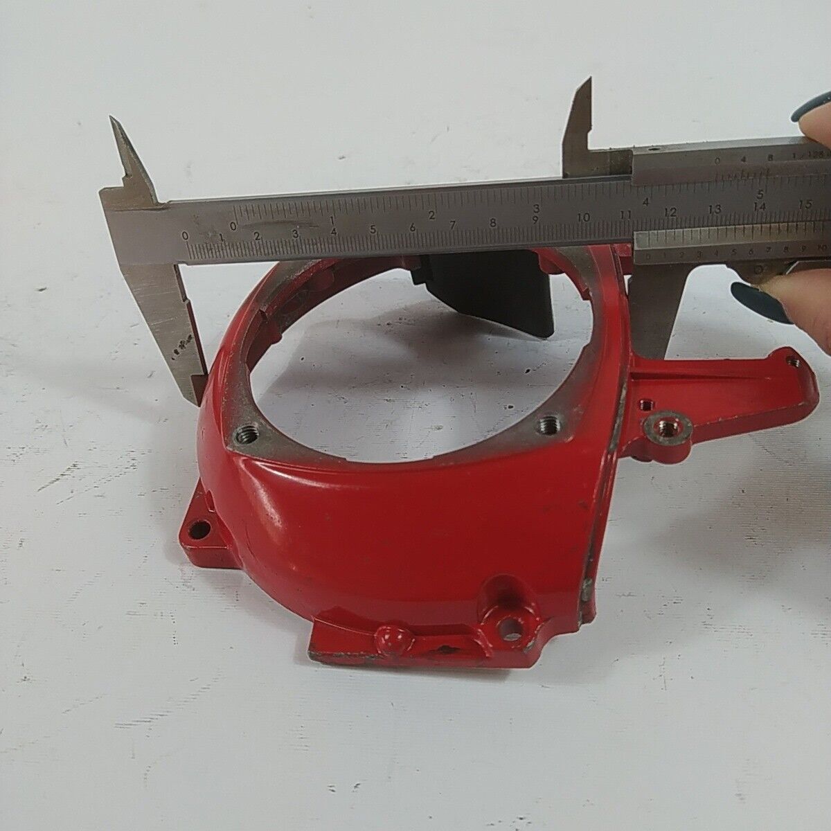 Ricambio CARTER SUPPORTO COPERCHIO CAMPANA usato per decespugliatore ZENOAH G43L