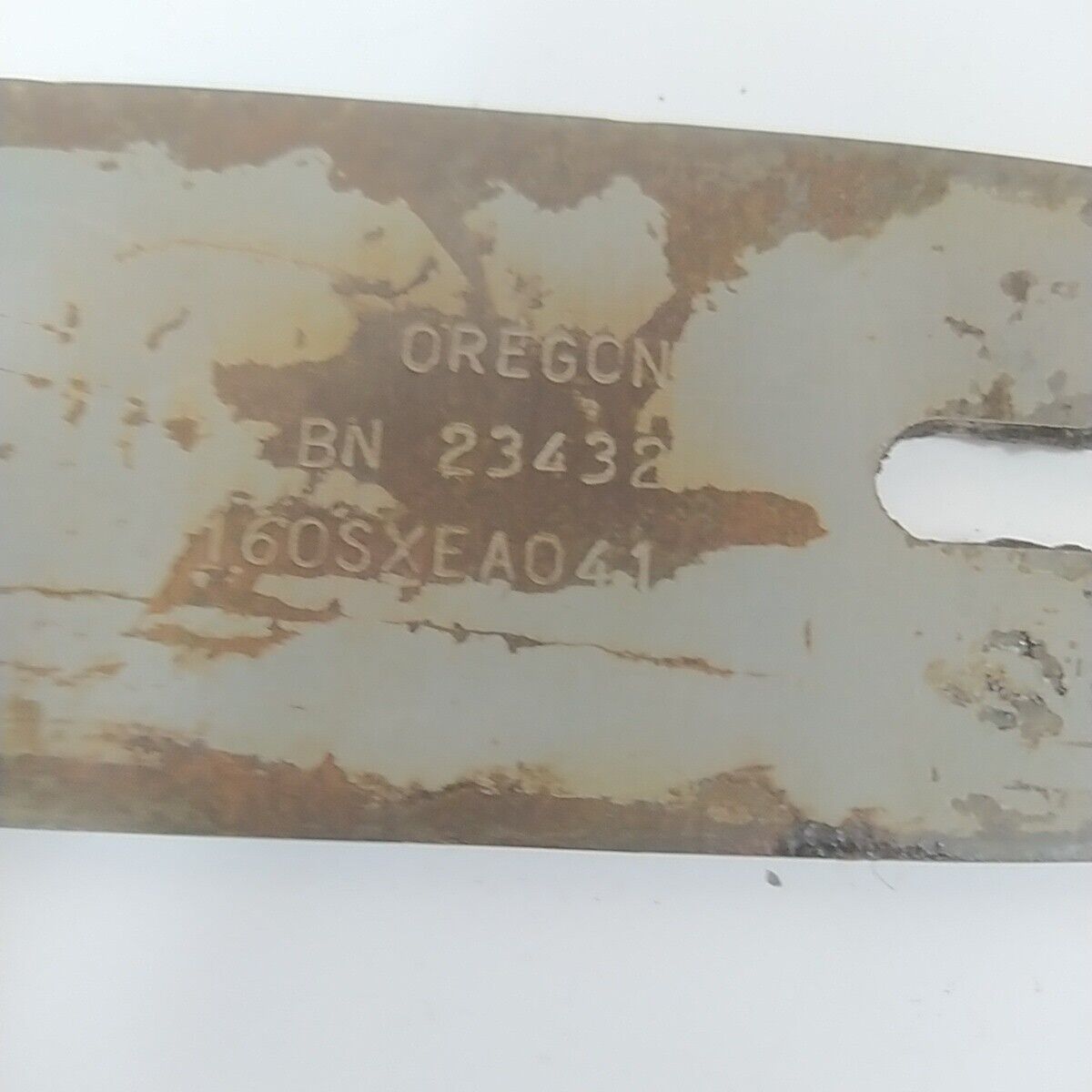 LAMA barra OREGON 23432 160SXEA041 PER MOTOSEGA OPEM 140 Z 45 CM ricambi usati
