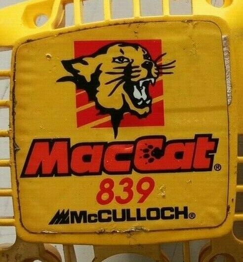 IMPUGNATURA MANICO ACCELERAZIONE PER MOTOSEGA MCCULLOCH MACCAT 839 ricambi usati