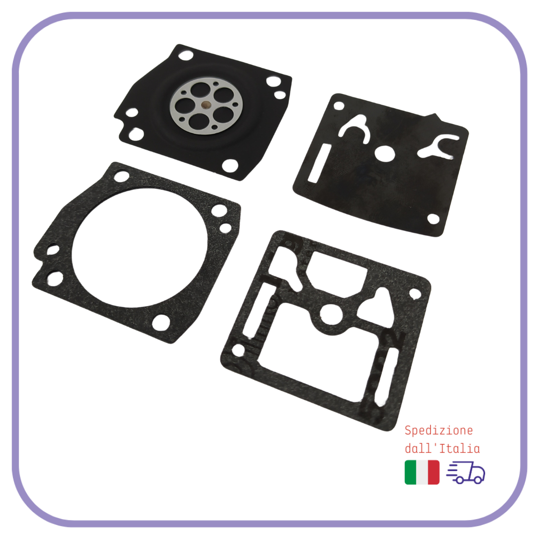 kit MEMBRANA carburatore motosega per HUSQVARNA 340 350 345 345E 340E 346 353