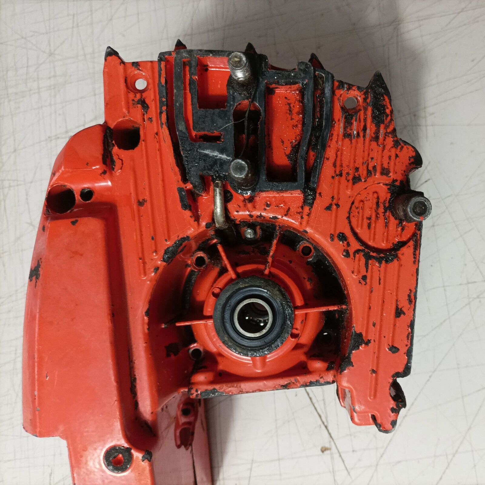 CARTER BASAMENTO CILINDRO TELAIO ARANCIO PER MOTOSEGA CASTOR C70 ALPINA A 70