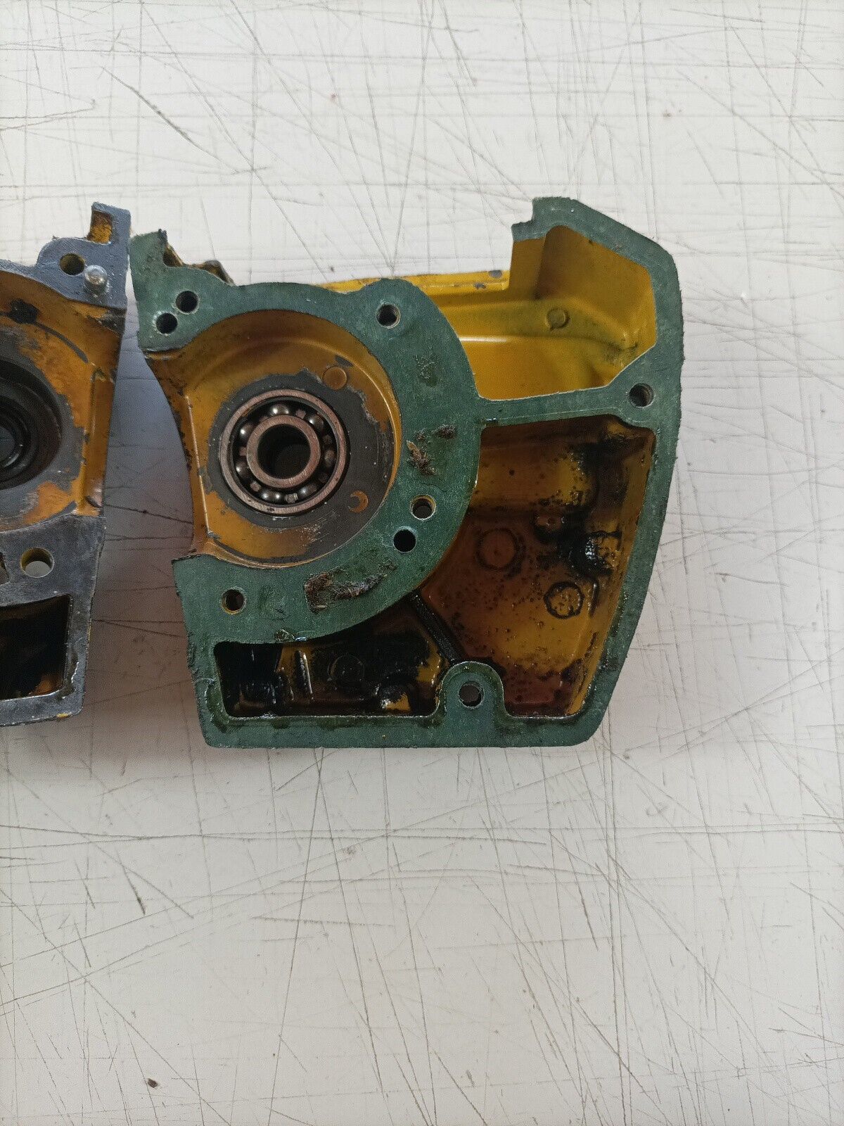SERBATOIO olio carter basamento ORIGINALE PER MOTOSEGA ALPINA A 40 ricambi usati