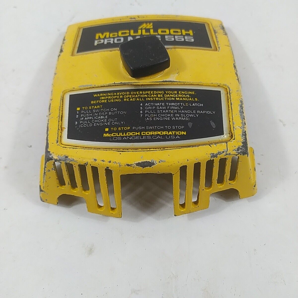 Ricambi COPERCHIO COPRÌ FILTRO ARIA PER MOTOSEGA MCCULLOCH PRO MAC 555 usati