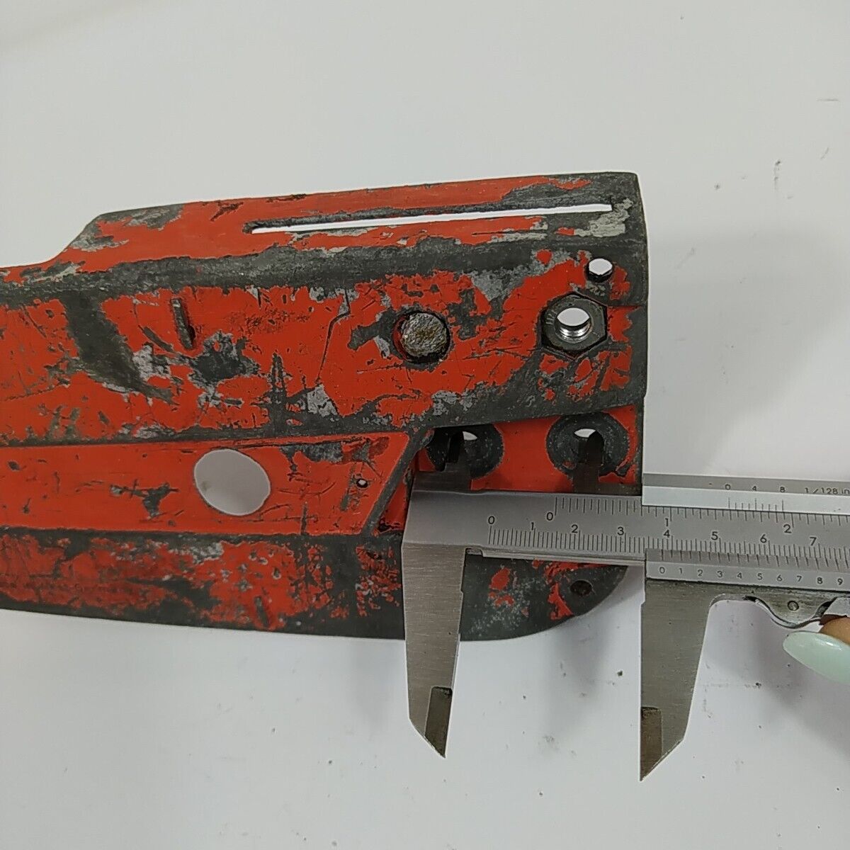 Ricambio usato COPERCHIO CATENA COPRI FRIZIONE per motosega DOLMAR 116 si