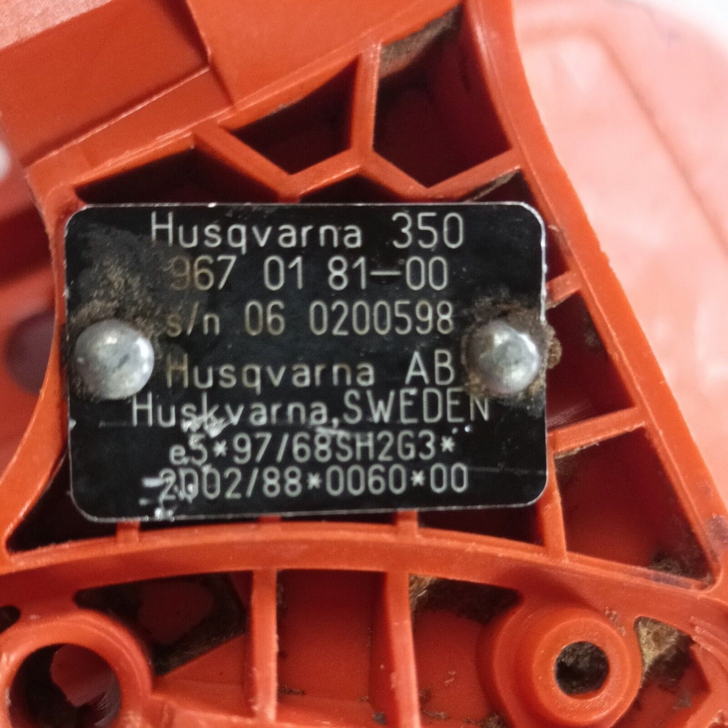 piastra barra PER MOTOSEGA HUSQVARNA 340 345 346 350XP 350 351 ricambi usati