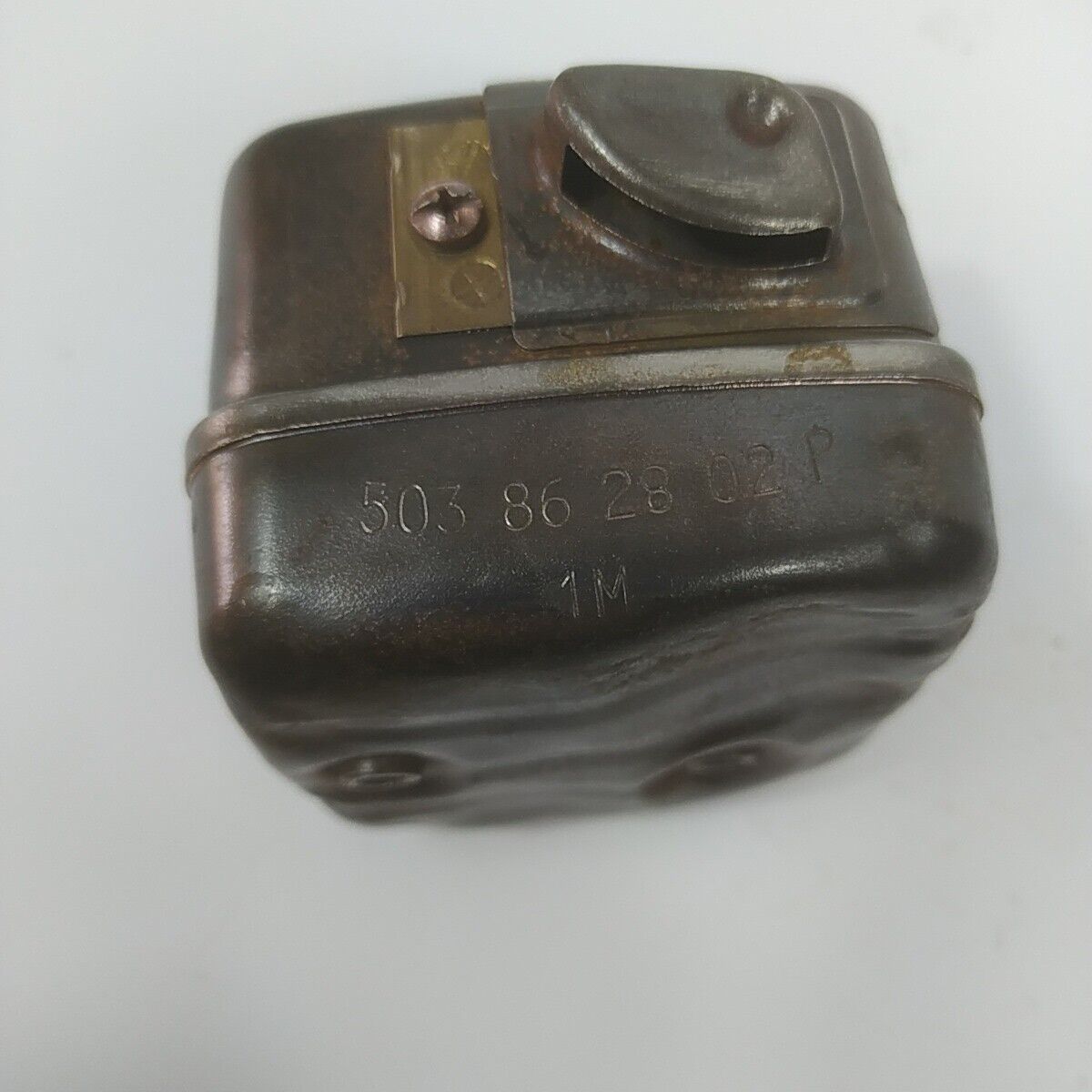 MARMITTA SILENZIATORE TERMINALE SCARICO per motosega HUSQVARNA 51 ricambio usato