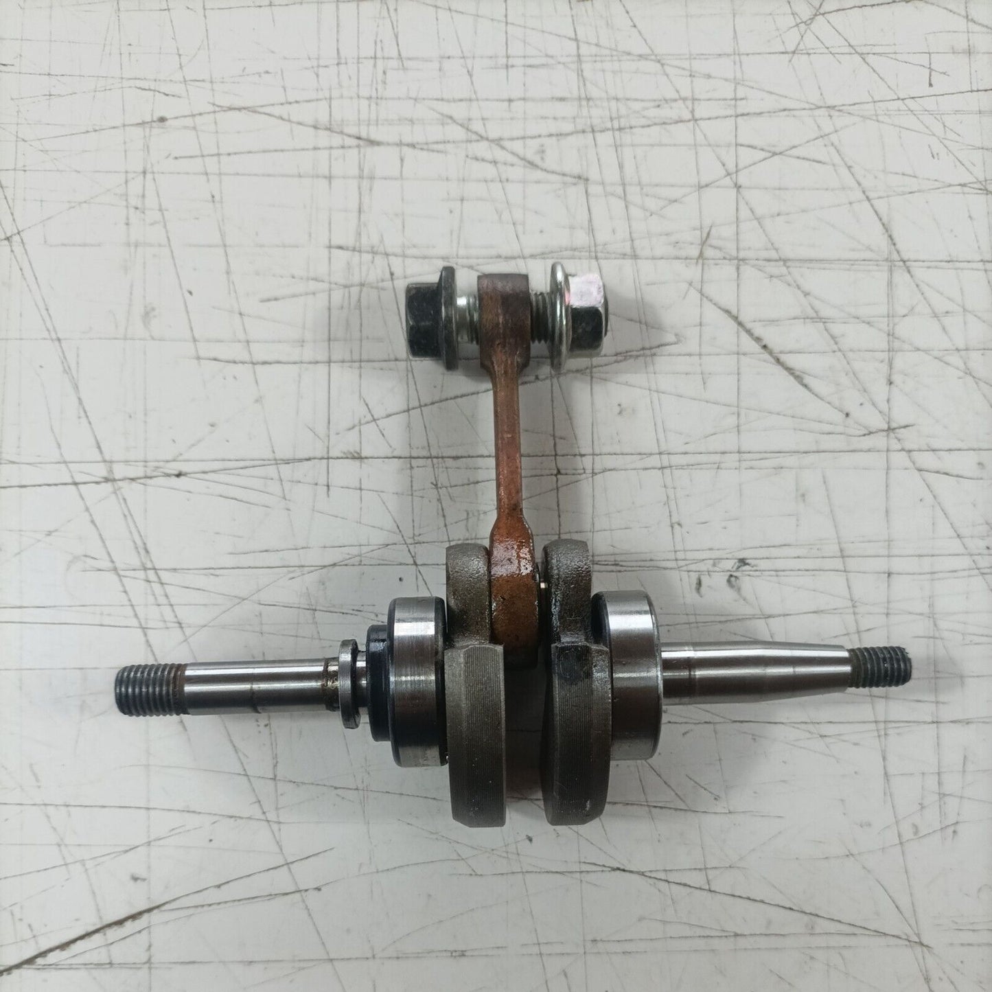 ricambio usato ALBERO MOTORE ORIGINALE COMPLETO PER MOTOSEGA ALPINA PROF 45