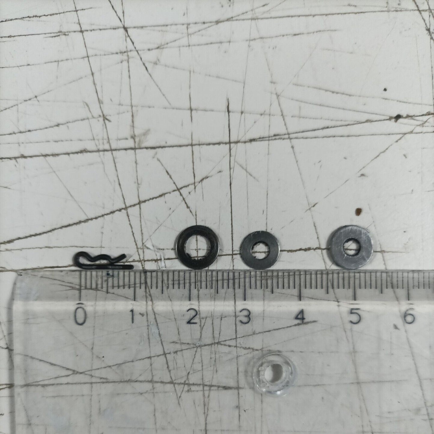 MOTOSEGA OLEOMAC OM 251 FERMO RONDELLA LEVA ACCELERATORE CAVO ricambi usati