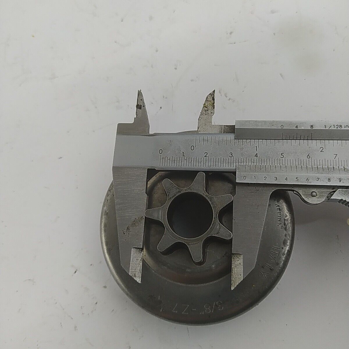 ricambio TAMBURO CAMPANA FRIZIONE 3/8 z 7 motosega ALPINA PROF 70 usati