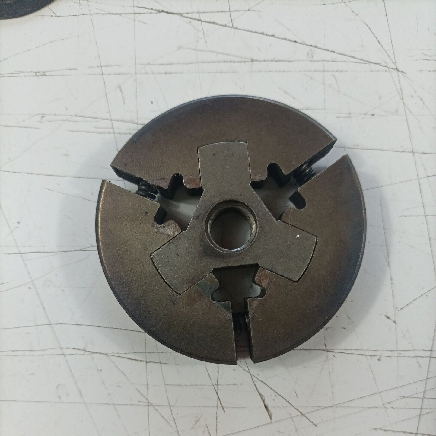 MOTOSEGA OLEOMAC OM 251 FRIZIONE E CAMPANA tamburo COMPLETA ricambi usati